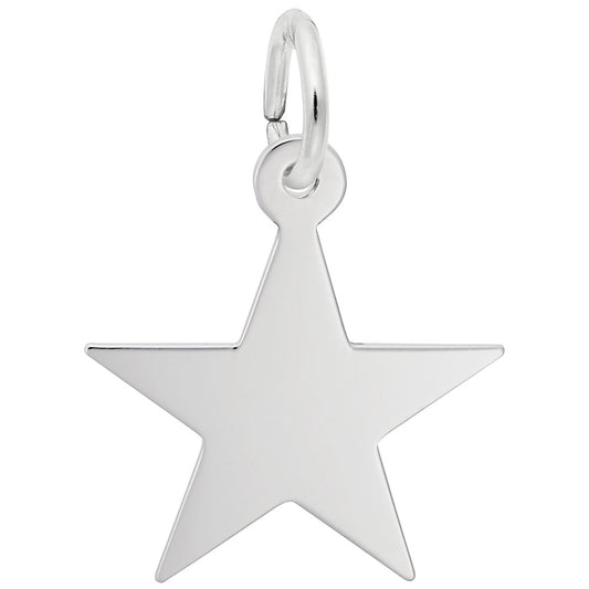 Maharaja Collection Star Charm in Sterling Silver