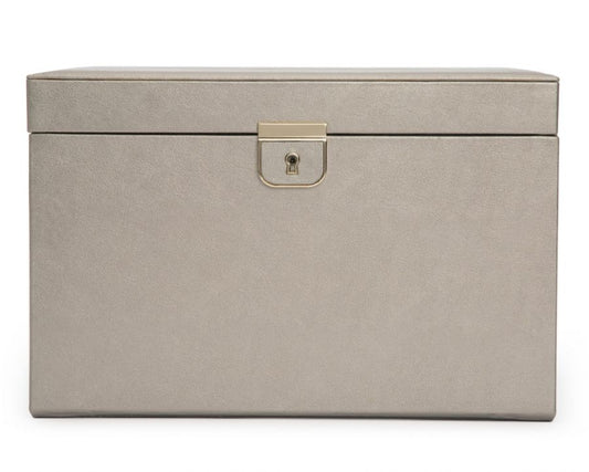 Maharaja Collection Palermo Large Jewelry Box in Pewter