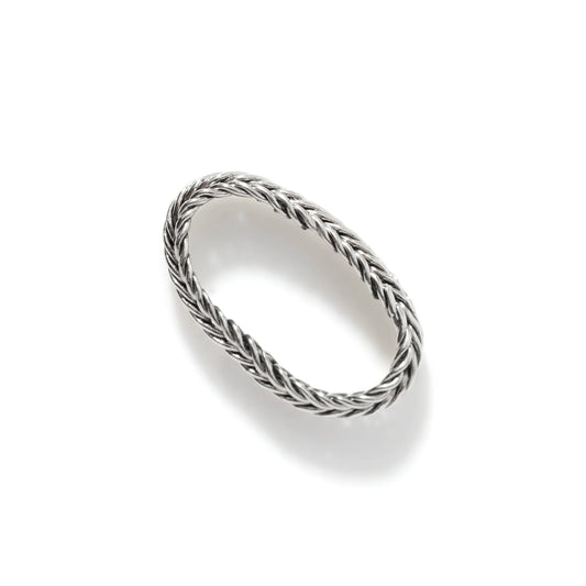 Icon Chevron Silver 4.5mm Band Ring, Size 7