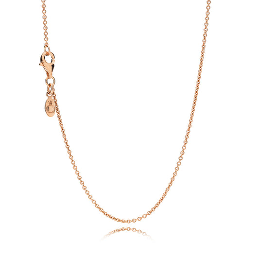 Maharaja Collection Classic Cable Chain Necklace in Sterling Silver
