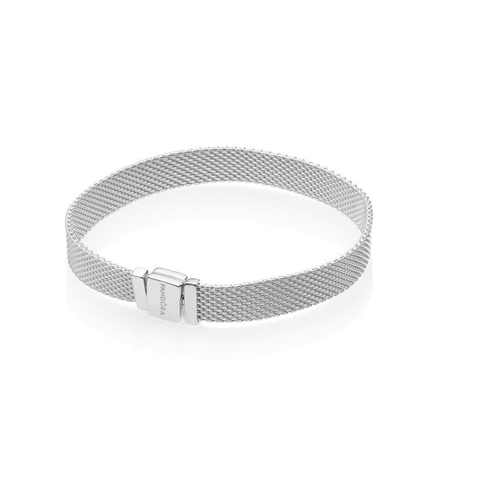 Maharaja Collection Mesh Bracelet in Silver