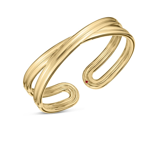 Maharaja Collection Cialoma Bangle in 18K Yellow Gold