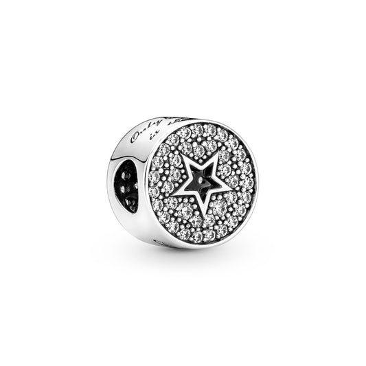 Maharaja Collection Pav� and Star Congratulations Charm