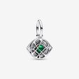 Maharaja Collection Agamotto Eye Dangle Charm in Sterling Silver