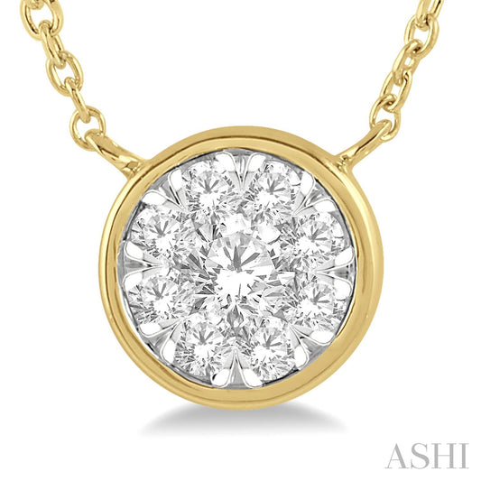 Maharaja Collection Lovebright Essential Diamond Necklace (0.75 tdw) in White Gold