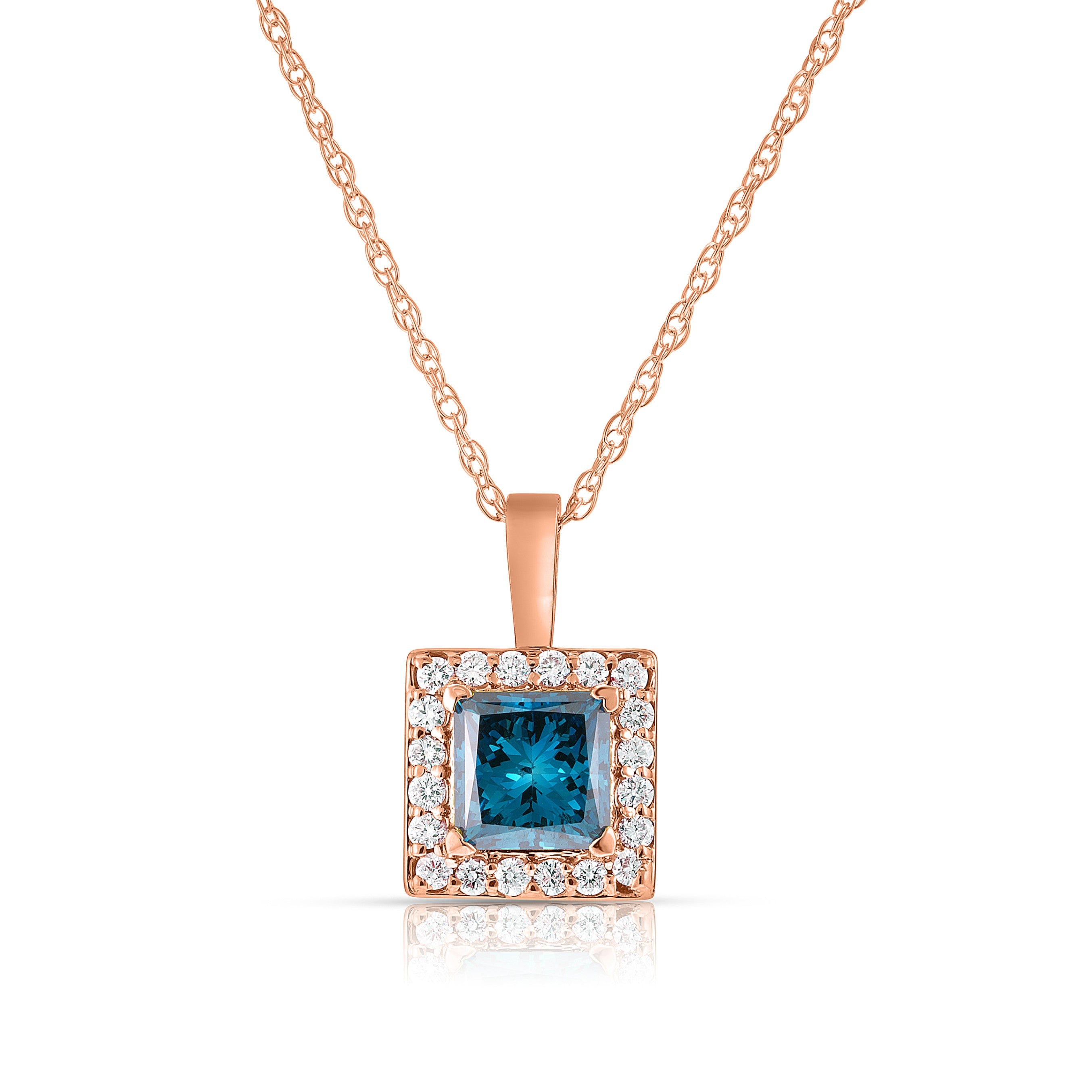 maharaja diamond ネックレス Maharaja Collection Princess Cut Diamond Pendant Necklace with