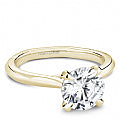 Maharaja Collection Solitaire Semi-Mount in 18K Yellow Gold