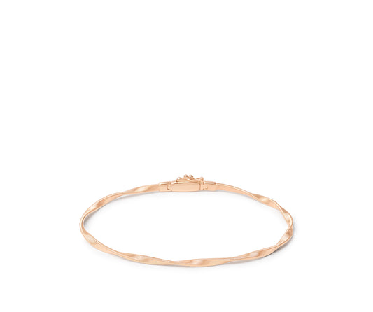 Marco Bicego MARRAKECH Twisted Coil Bracelet in 18K Rose Gold