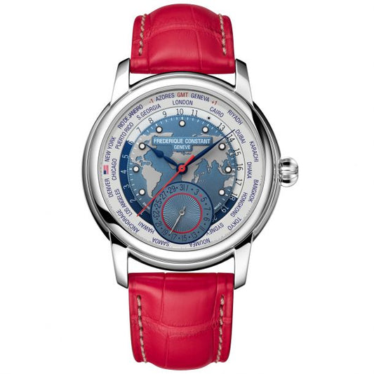 Maharaja Collection Classics Worldtimer Manufacture Summer Of 76 Limited Edition Watch Set - 42mm in Stainless Steel