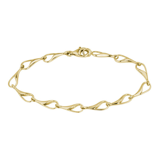 Maharaja Collection Small Needle's Eye Bracelet in 14K Yellow Gold