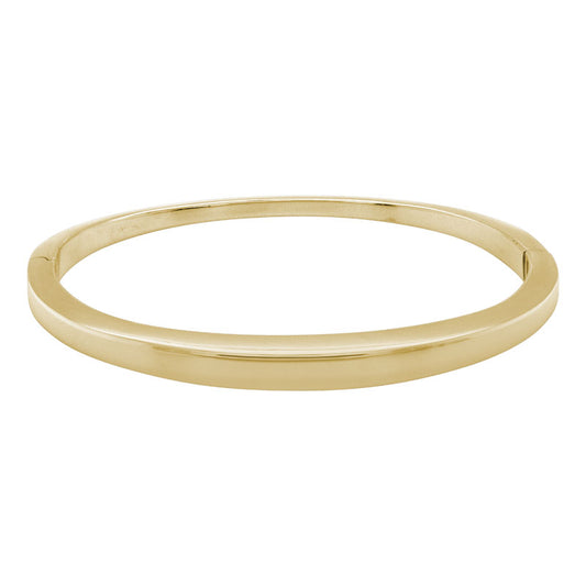 Maharaja Collection Wide Bangle Bracelet in 14K Yellow Gold