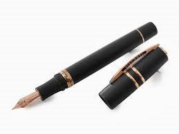 Maharaja Collection Homo Sapiens Bronze Age Fountain Pen with M Rose Gold Nib