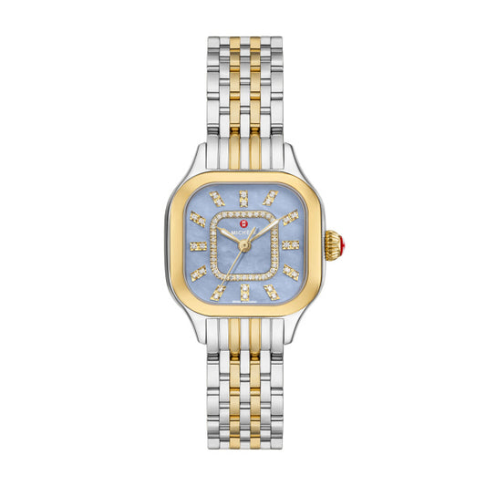 Maharaja Collection Meggie Two-Tone Diamond Watch in Gold Plated Stainless Steel