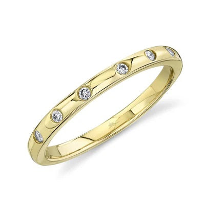 Maharaja Collection Diamond Band in 14K White Gold (0.07ct)