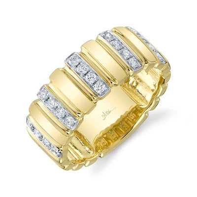 Maharaja Collection Round Diamond Ring in 14K White Gold (0.32ct)
