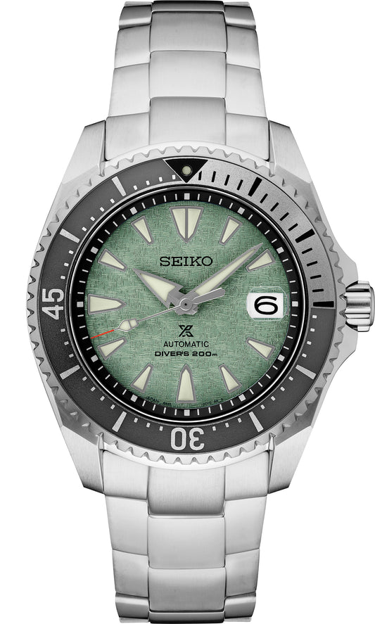 Maharaja Collection Prospex Cave Diver's 43mm Light Green Automatic Watch in Stainless Steel