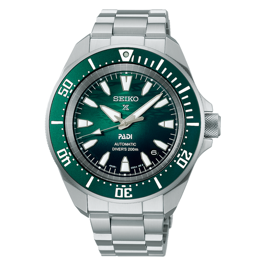 Seiko 41.70mm Emerald Green PROSPEX Sea Automatic Watch in Stainless Steel