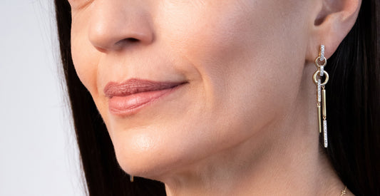 Maharaja Collection Round Diamond Decorative Earrings in 14K Yellow Gold (0.50ctw)