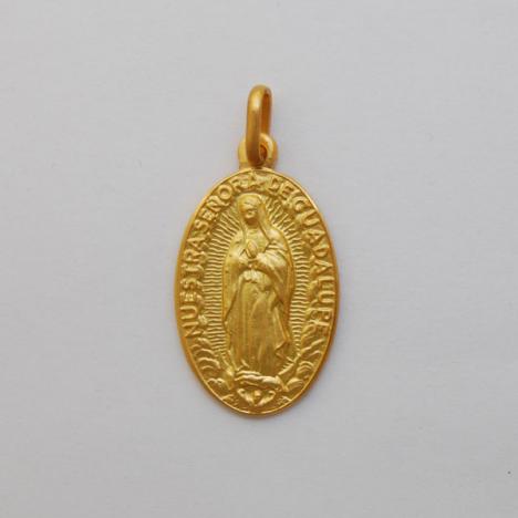 Maharaja Collection Oval Guadalupe Bracelet in 14K Yellow Gold (3.98 grs)
