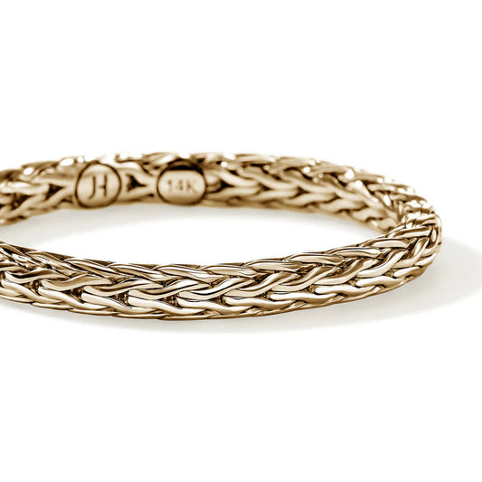 Icon 2.5mm Chain Ring, Size 7 in 14K Yellow Gold