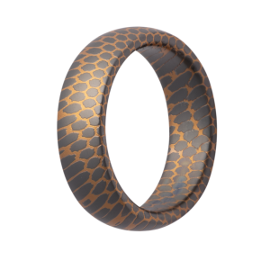 Maharaja Collection Super Conductor Dome Matte Band 7mm Men's Wedding Band in Other Metal