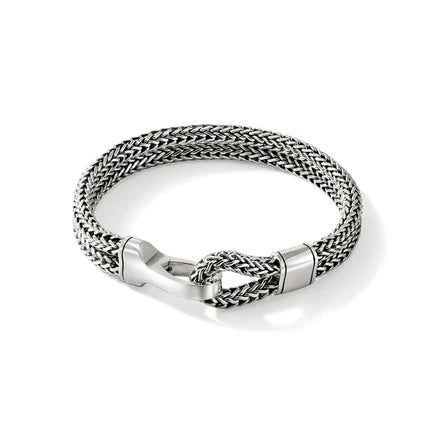Icon Extension Double Row Bracelet with Hook Clasp, Size UL