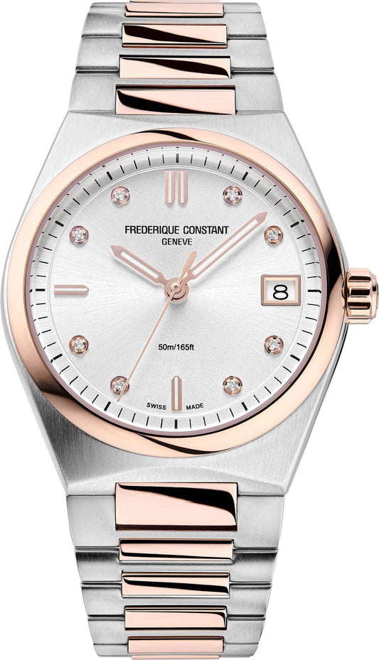 Maharaja Collection Highlife Ladies Quartz Watch in Stainless & Rose