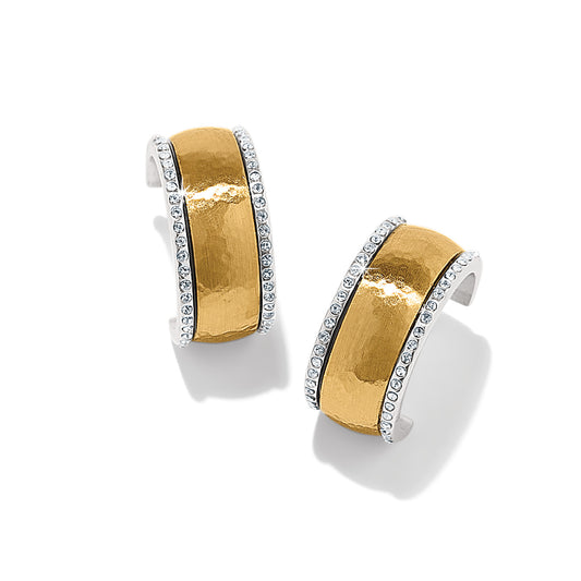 Maharaja Collection Small Hoop Earrings in Geo Design