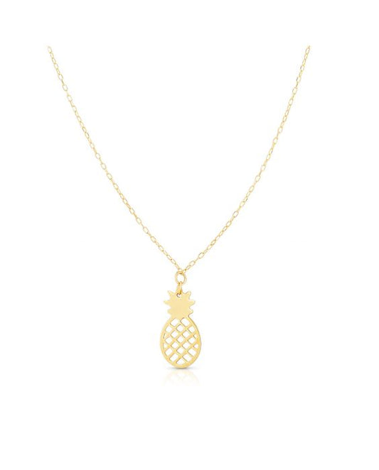 Maharaja Collection Pineapple Necklace in 14K Gold